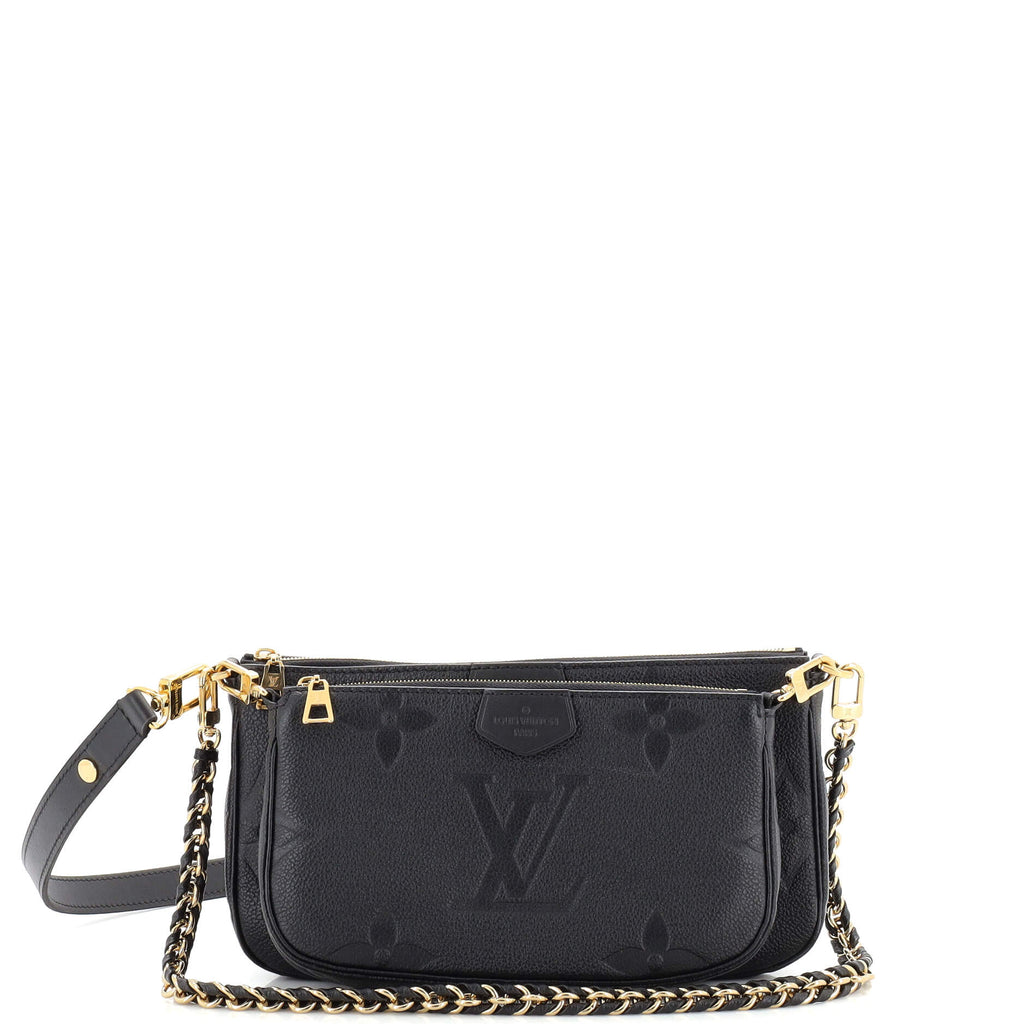 Louis Vuitton Empreinte Monogram Giant Multi Pochette Accessories - Black  Crossbody Bags, Handbags - LOU755446