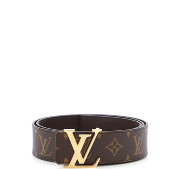 Louis Vuitton LV Initiales Belt Monogram Canvas Wide