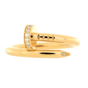 Cartier Juste un Clou Ring 18K Yellow Gold and Diamonds
