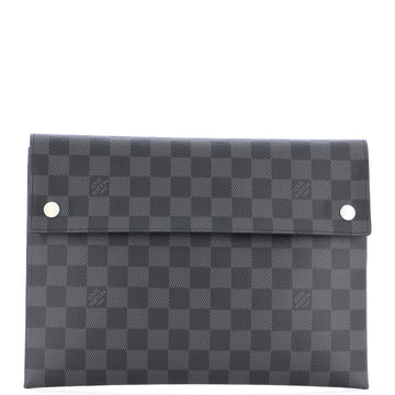 Louis Vuitton Pochette Alpha Triple Damier Graphite