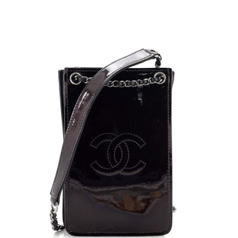 Chanel CC Phone Holder Crossbody Bag Patent