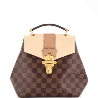 Louis Vuitton Clapton Backpack Damier and Leather