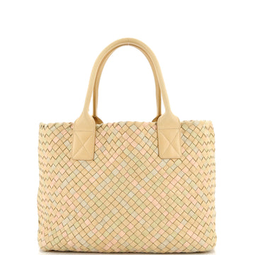 Bottega Veneta Cabat Tote Multicolor Intrecciato Goatskin Small