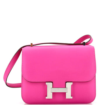 Hermes Constance Bag Verso Swift 18