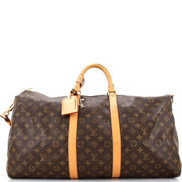 Louis Vuitton Keepall Bandouliere Bag Monogram Canvas 55