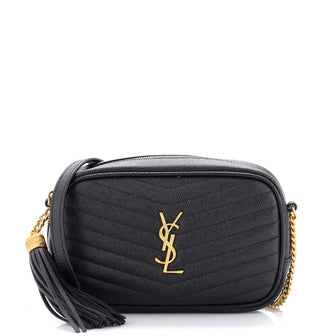 Saint Laurent Lou Camera Bag Matelasse Chevron Leather Mini