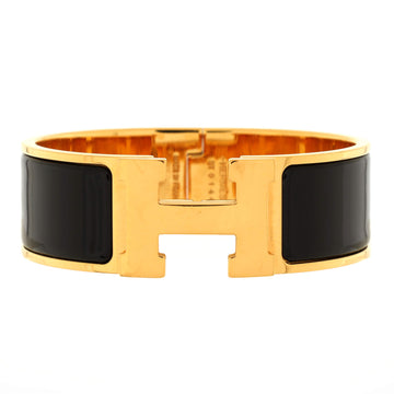 Hermes Clic H Bracelet Enamel Wide