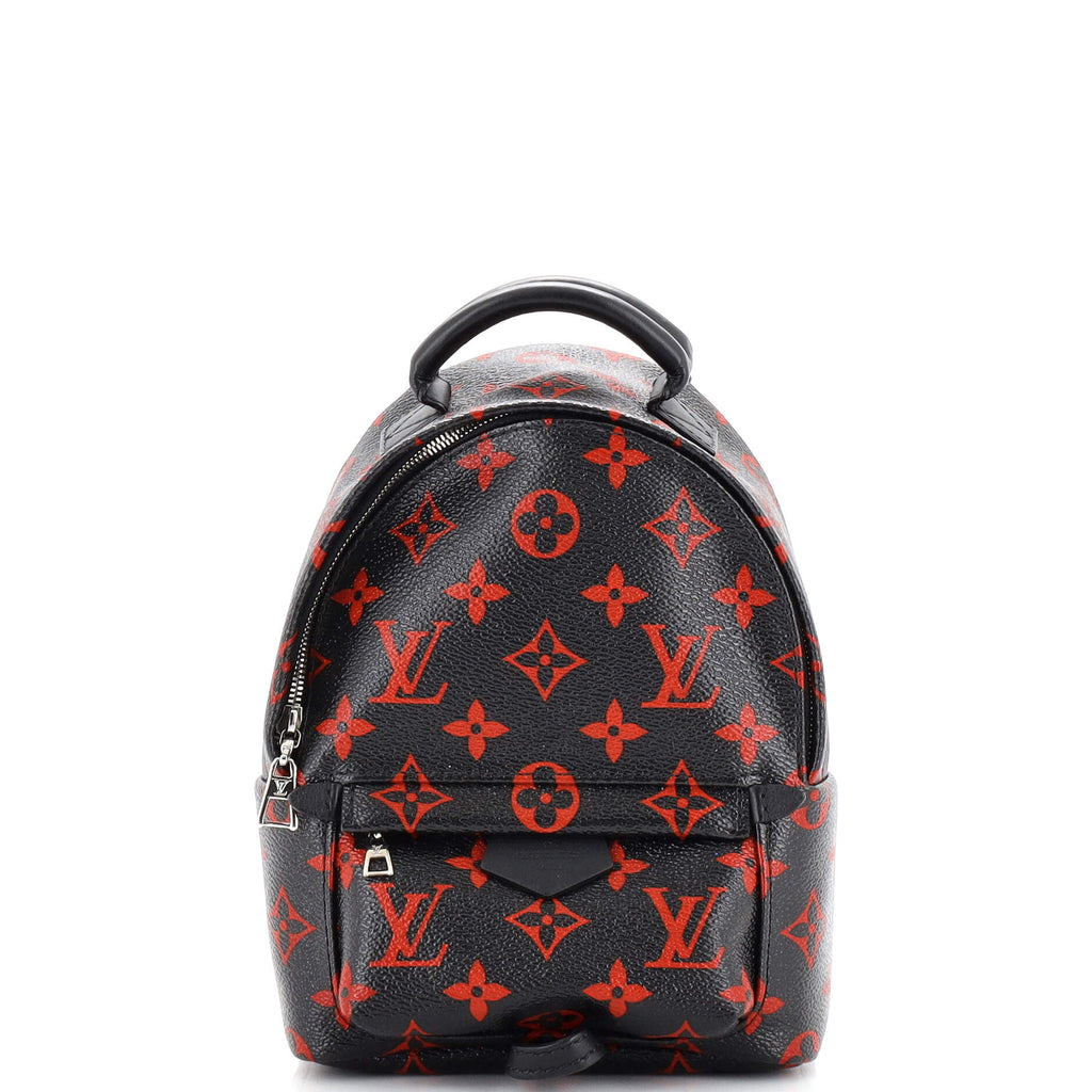 Louis Vuitton Palm Springs Backpack Limited Edition Monogram Infrarouge Mini  Black 2176893