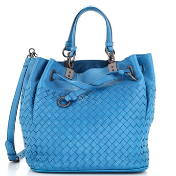 Bottega Veneta Convertible Bucket Bag Intrecciato Nappa Medium
