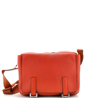 Loewe Military Messenger Bag Leather XS