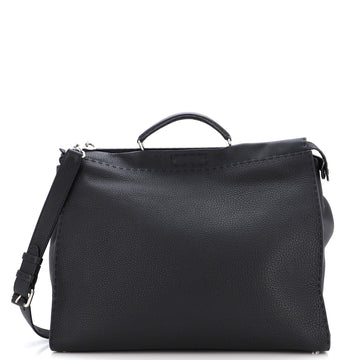 Fendi Selleria Peekaboo Fit Bag Leather Large