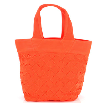 Bottega Veneta Webbing Shopper Tote Intrecciato Webbed Canvas Medium