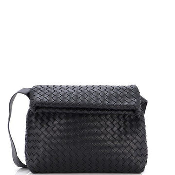 Bottega Veneta Fold Crossbody Bag Intrecciato Nappa Small