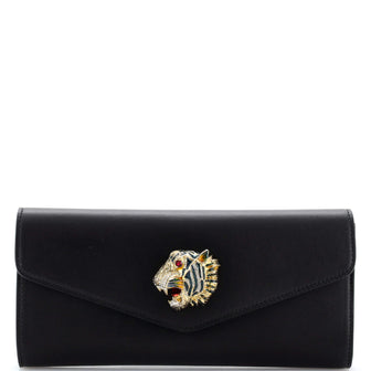 Gucci Rajah Broadway Clutch Leather