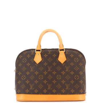Louis Vuitton Vintage Alma Handbag Monogram Canvas PM