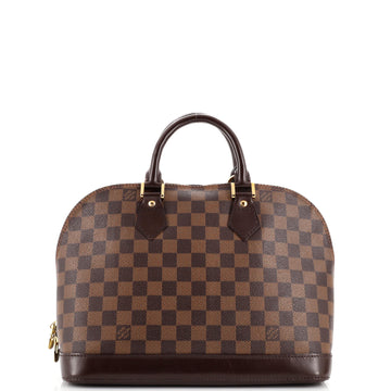 Louis Vuitton Vintage Alma Handbag Damier PM