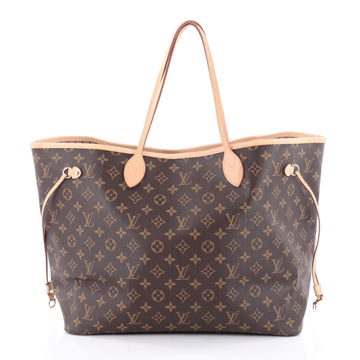 Louis Vuitton Neverfull NM Tote Monogram Canvas GM Brown 2178101