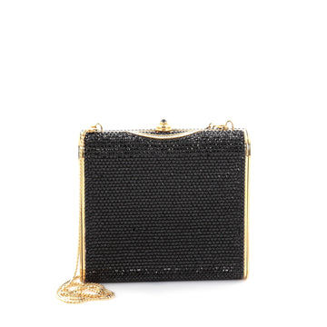 Judith Leiber Minaudiere Crystal Small Black 2178401