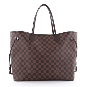 Louis Vuitton Neverfull NM Tote Damier GM Brown 2178601