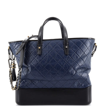 Chanel Gabrielle Shopping Tote Quilted Calfskin Large