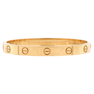 Cartier Love Bracelet 18K Yellow Gold