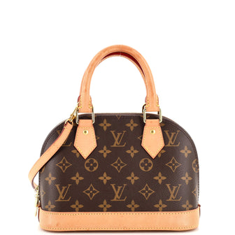 Louis Vuitton Alma Handbag Monogram Canvas BB