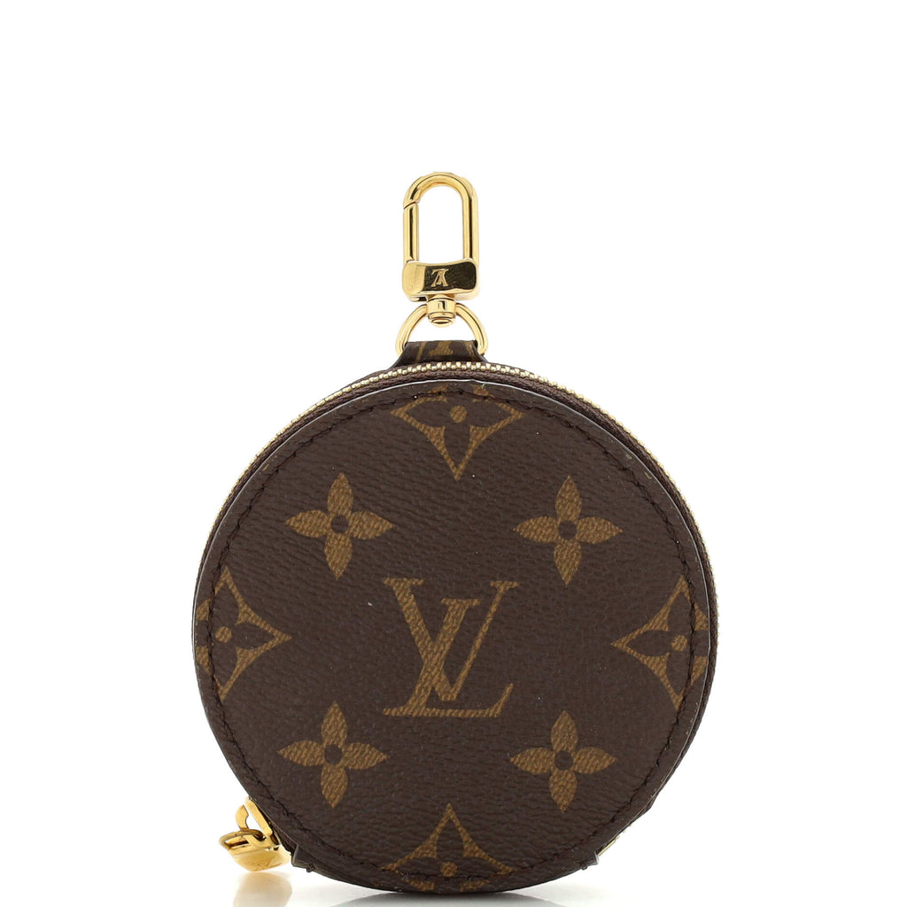Louis Vuitton Multi Pochette Accessoires Round Coin Purse Monogram Canvas  Brown 2179293