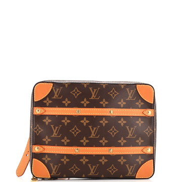 Louis Vuitton Soft Trunk Messenger Bag Monogram Canvas PM