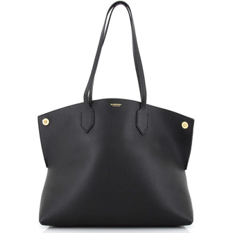 Burberry Society Tote Leather Medium