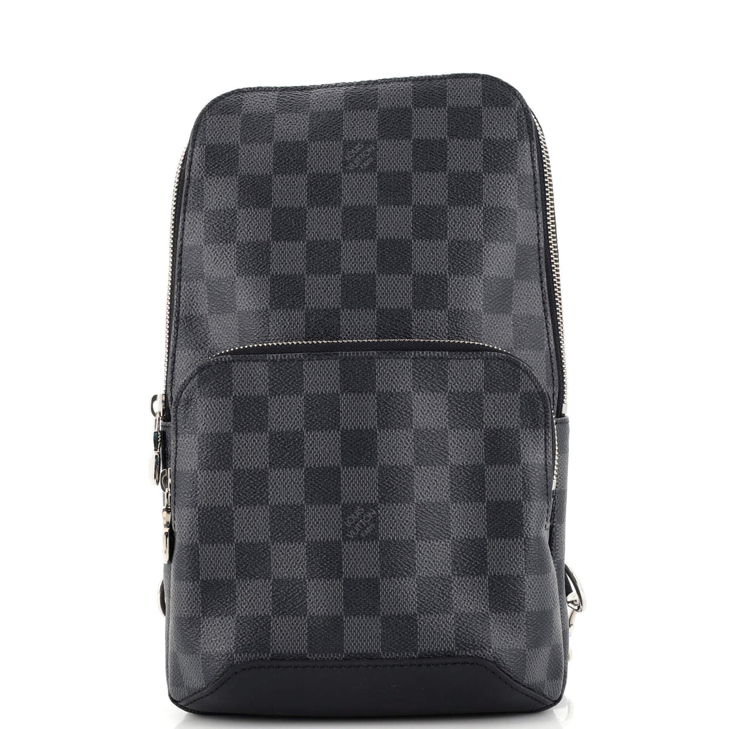 Louis Vuitton Avenue Sling Bag Damier Graphite Black 217940108
