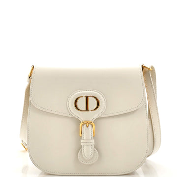 Christian Dior Bobby Frame Flap Bag Leather Medium