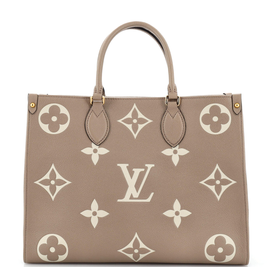 Louis Vuitton Monogram Giant Empreinte OnTheGo MM - Neutrals Totes