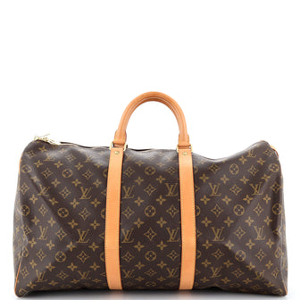 Louis Vuitton Keepall Bag Monogram Canvas 50