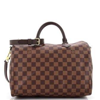 Louis Vuitton Speedy Bandouliere Bag Damier 30