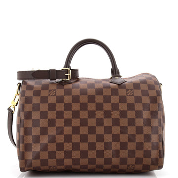Louis Vuitton Speedy Bandouliere Bag Damier 30