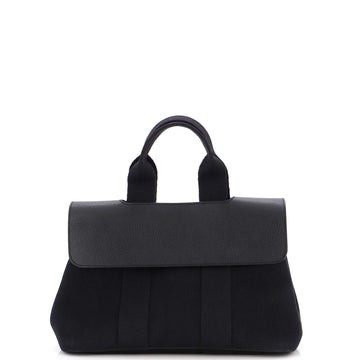 Hermes Valparaiso Bag Toile and Leather PM