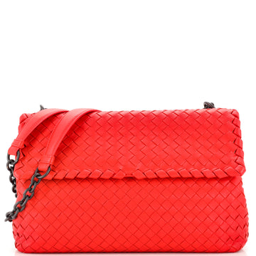 Bottega Veneta Olimpia Crossbody Bag Intrecciato Nappa Medium