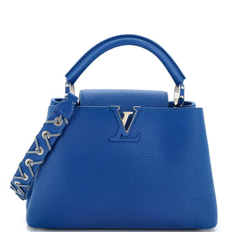 Louis Vuitton Capucines BB Capucines in Blue - WOMEN - Handbags