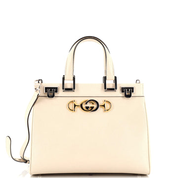 Gucci Zumi Top Handle Bag Leather Small
