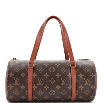 Louis Vuitton Papillon Handbag Monogram Canvas 30