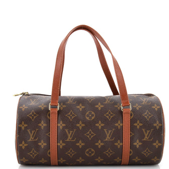 Louis Vuitton Papillon Handbag Monogram Canvas 30