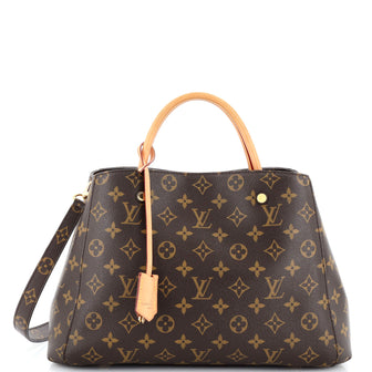 Louis Vuitton Montaigne Handbag Monogram Canvas MM