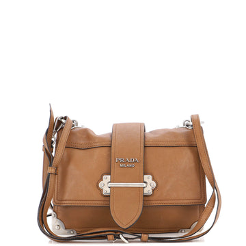 Prada Cahier Convertible Shoulder Bag City Calf Medium