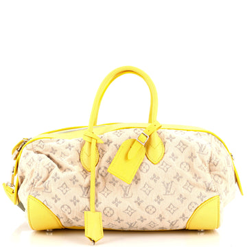 Louis Vuitton Round Speedy Bag Monogram Denim