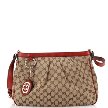 Gucci Sukey Messenger Bag GG Canvas Medium