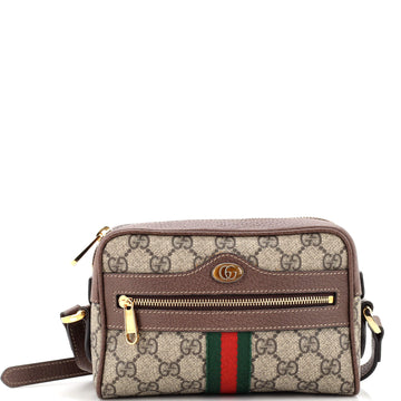 Gucci Ophidia Shoulder Bag GG Coated Canvas Mini