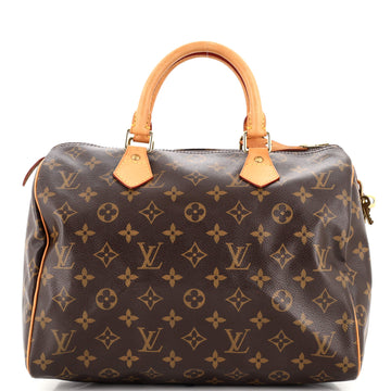 Louis Vuitton Speedy Handbag Monogram Canvas 30