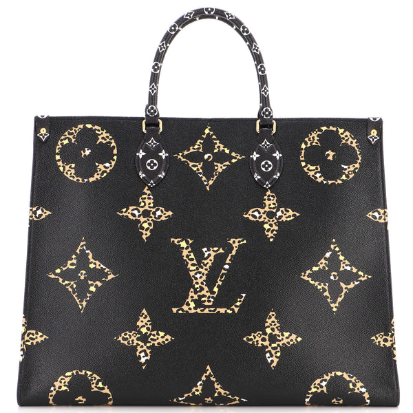 Louis Vuitton Onthego Tote Limited Edition Jungle Monogram Giant GM Multicolor