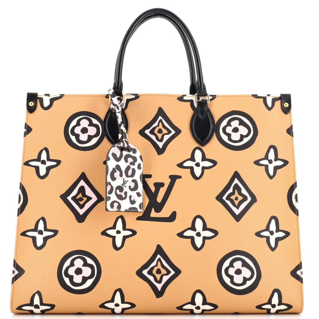 Brand new louis vuitton on the go wild at heart collection. LV OTG