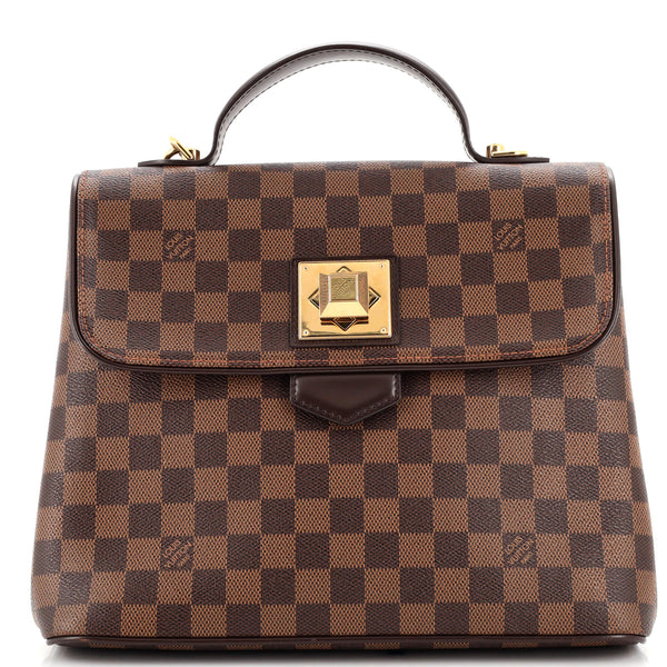 Louis Vuitton Bergamo Leather Handbag